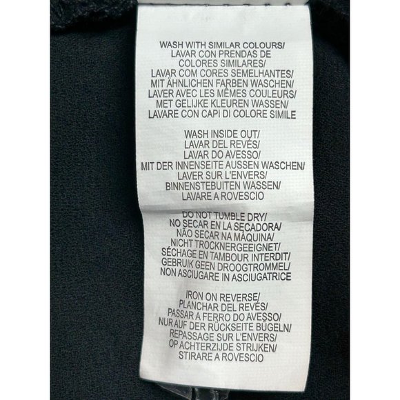 Atmosphere Women's Long Sleeve Crochet Accent Blouse in Black - Sz12 - Picture 6 of 6